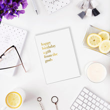 Load image into Gallery viewer, Pack of 6 Happy Birthday Greeting Cards Typography