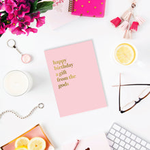 Load image into Gallery viewer, Pack of 6 Happy Birthday Greeting Cards Typography
