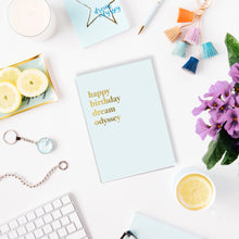 Load image into Gallery viewer, Pack of 6 Happy Birthday Greeting Cards Typography