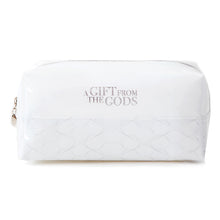 Load image into Gallery viewer, A Gift From The Gods Geo White Square Cosmetic Bag
