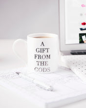 Load image into Gallery viewer, A Gift From The Gods White Mug and Trinket Dish Set
