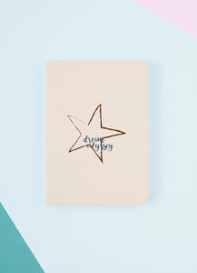 Dream Odyssey Star Beige A6 Notebook