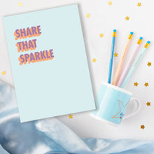 Load image into Gallery viewer, Share That Sparkle Greeting Card - 3D Colour Pop
