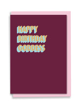 Load image into Gallery viewer, Happy Birthday Goddess Greeting Card - 3D Colour Pop
